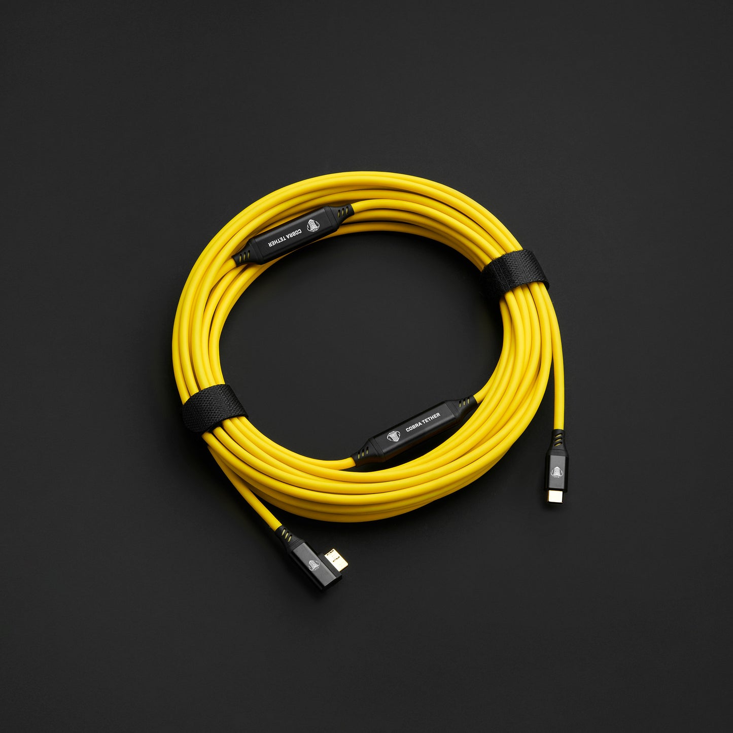 Cobra Tether Cable USB Micro-B 90° - 10M