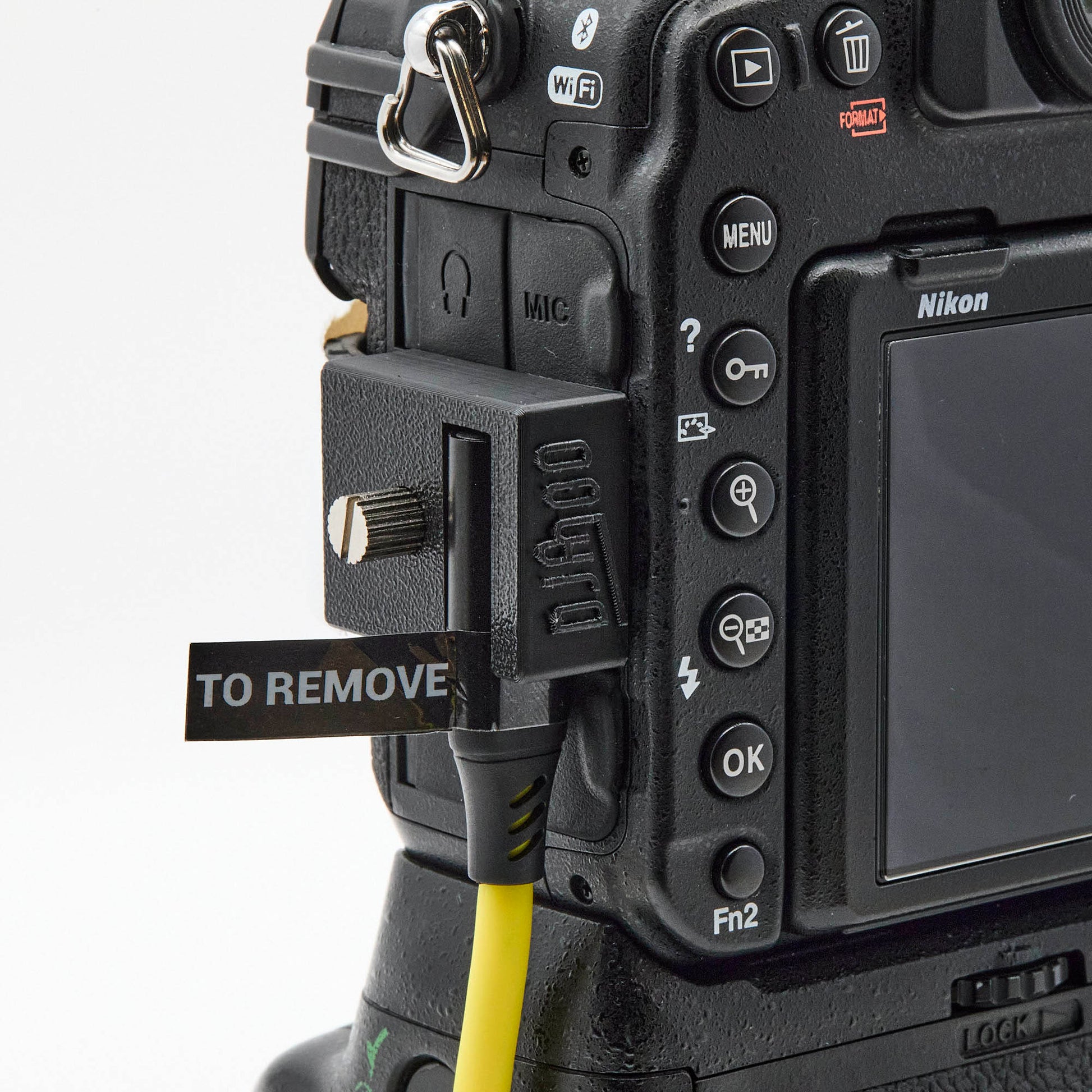 Django USB Port Guard Nikon D850 Nero Vite